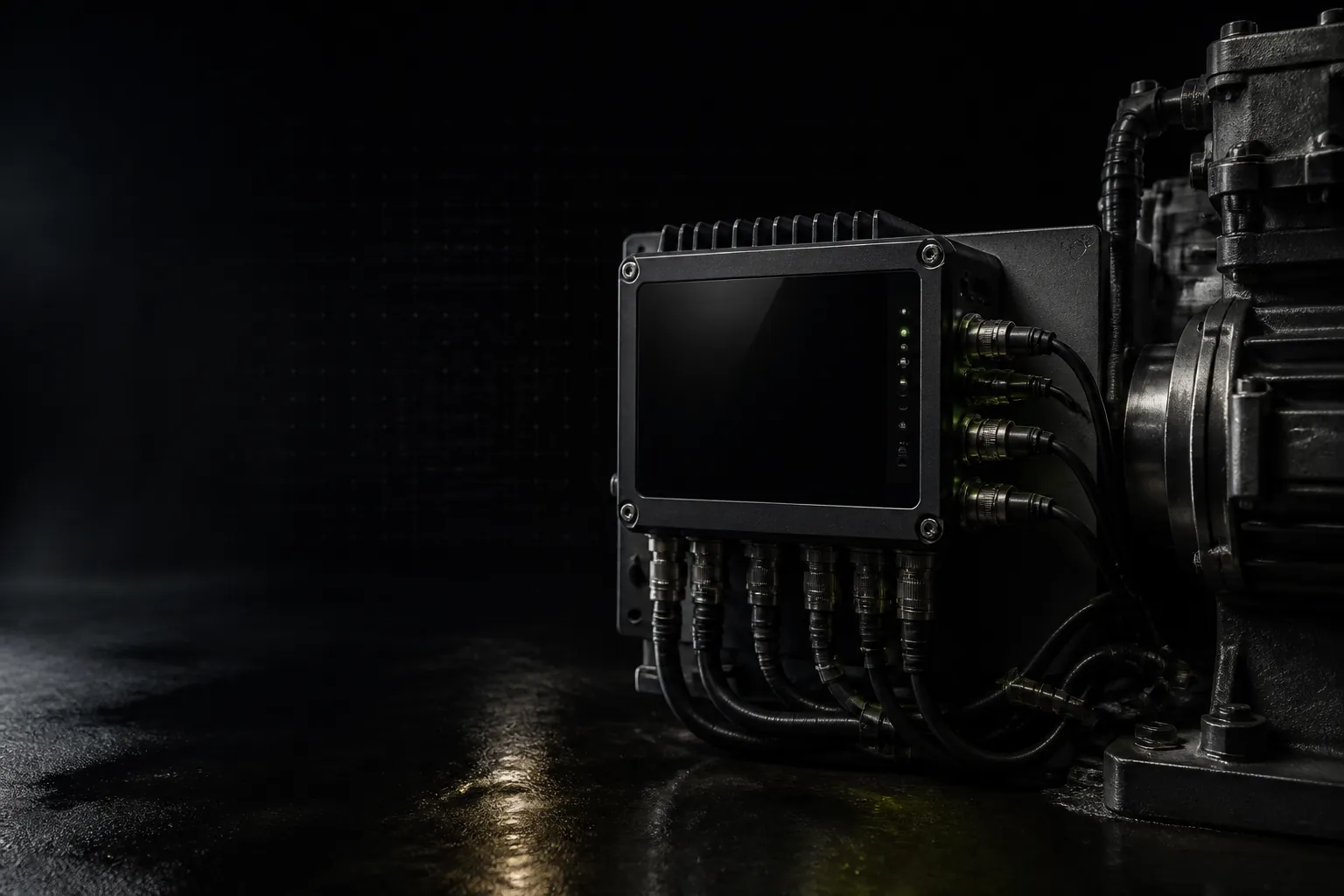 Concept illustration of an industrial compute and memory system