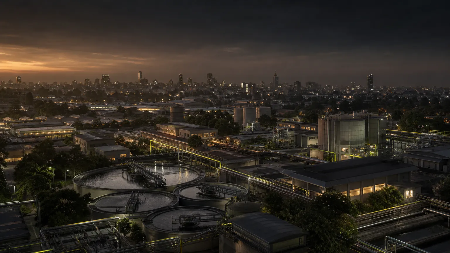 Concept illustration of Nairobi industrial infrastructure